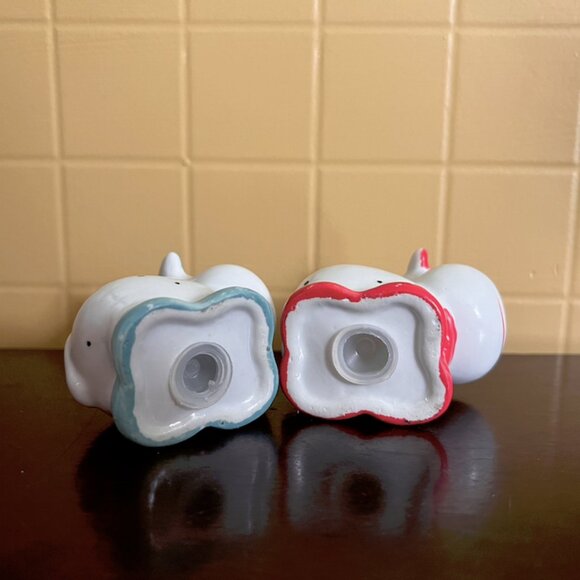 Adorable Vintage Colourful Cows Salt & Pepper Shakers - Picture 6 of 7